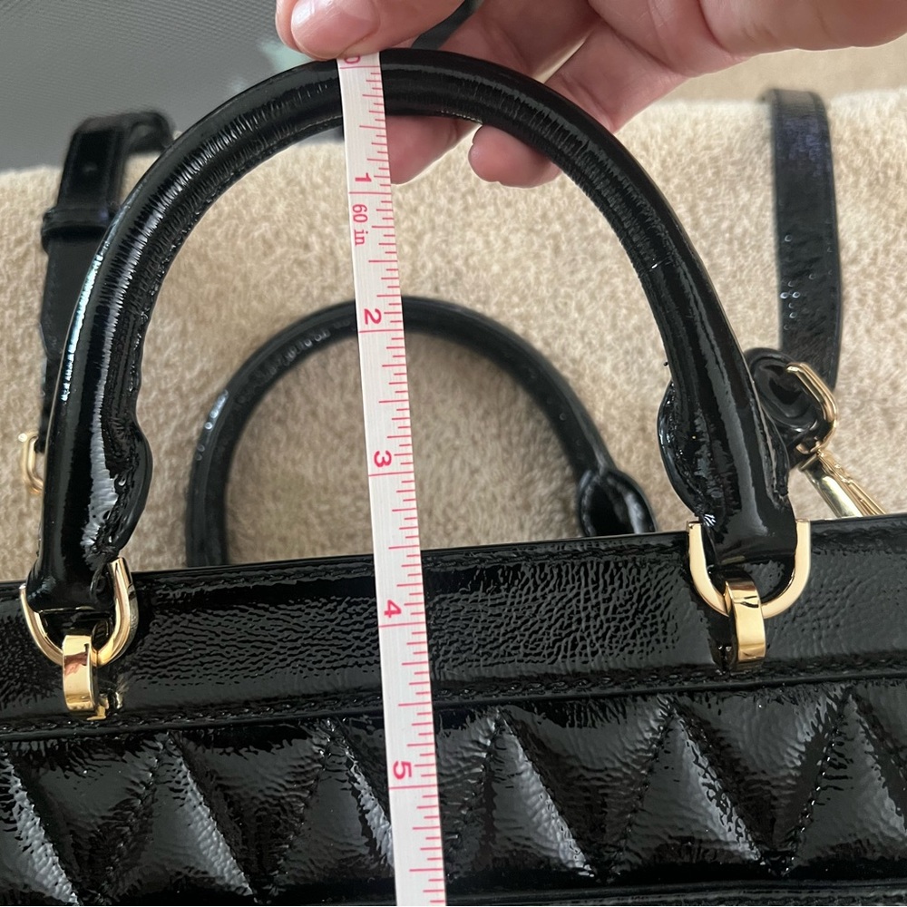 Michael Kors Vivianne Patent Leather
Quilted Cross Body - Picture 2 of 12
